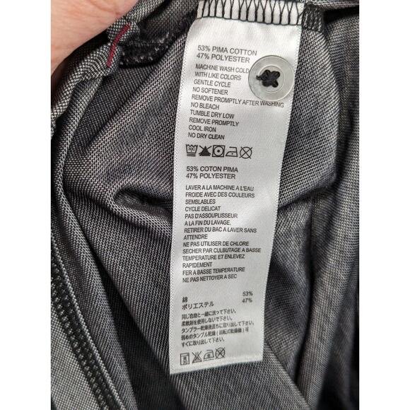 Tommy Bahama Polo Shirt Size XLarge Gray -0324C108 - Picture 4 of 8